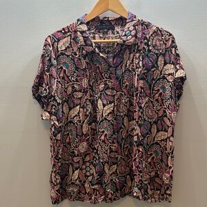 Jane and Delancey Multicolor Floral Blouse